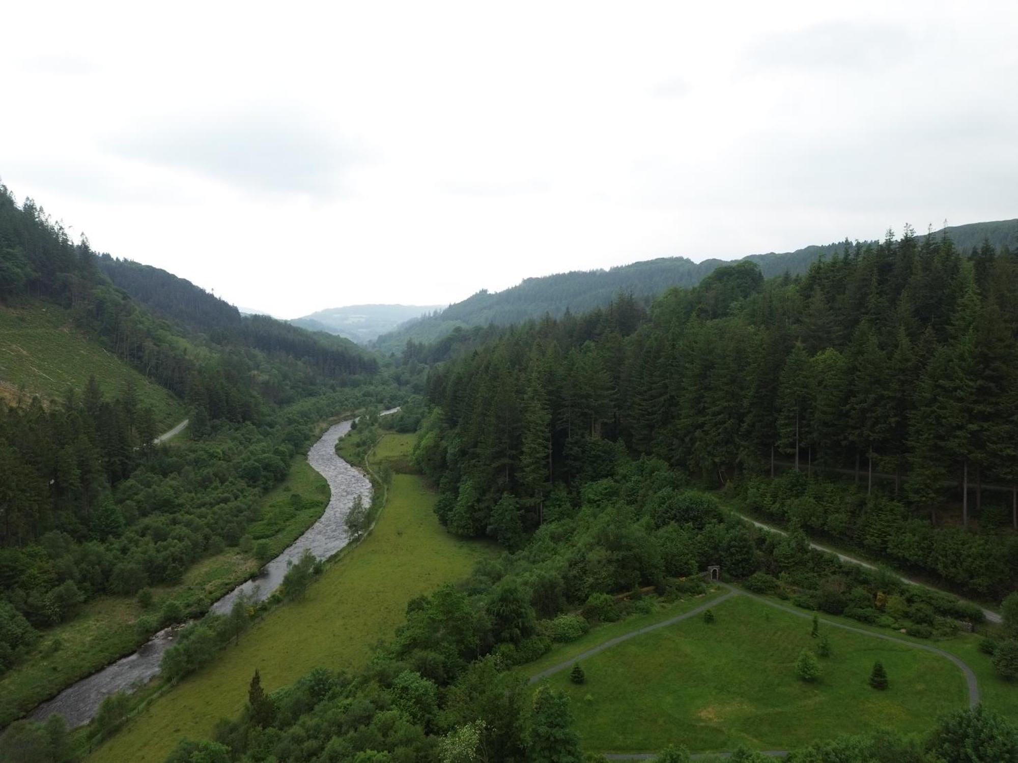 Lovely In Cambrian Mountains, Near Aberystwyth Ystrad Meurig